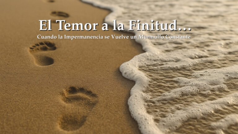 El Temor a la Finitud…