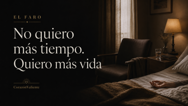 Hay habitaciones donde todos hablan en voz baja, pero nadie está realmente escuchando.